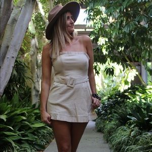Tan Romper